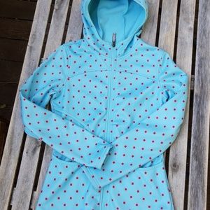 Burton womens small fleece lined hoodie